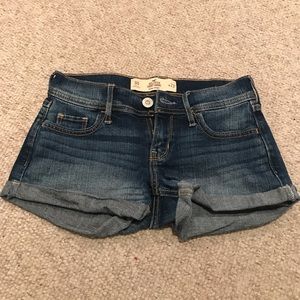 Hollister denim shorts